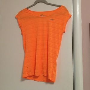 Orange Nike Shirt